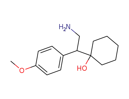Molecular Structure of 93413-77-5 (1-(4-Methoxyphenyl)-2-aminoethyl cyclohexanol hydrochloride)