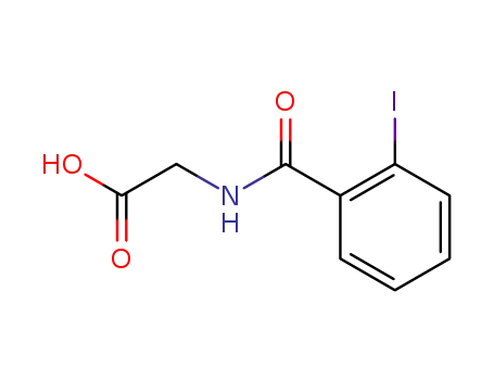 Molecular Structure of 147-58-0 (2'-IODOHIPPURIC ACID)