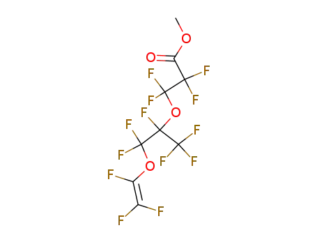 Molecular Structure of 63863-43-4 (METHYL PERFLUORO(5-METHYL-4,7-DIOXANON-8-ENOATE))