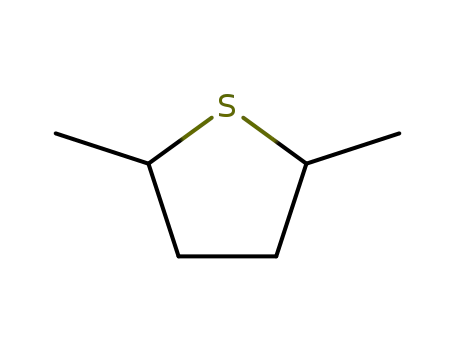 Molecular Structure of 1551-31-1 (2,5-dimethyltetrahydrothiophene)