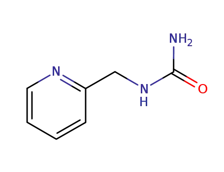 Molecular Structure of 36226-31-0 (N-(2-PYRIDINYLMETHYL)UREA)