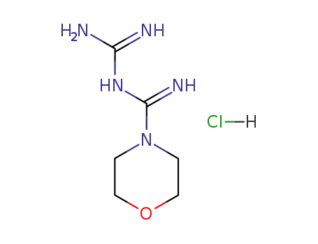 Molecular Structure of 3160-91-6 (Moroxydine hydrochloride)