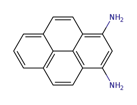 Molecular Structure of 92821-64-2 (1,3-DIAMINOPYRENE)