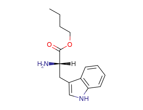Molecular Structure of 31338-08-6 (tryptophan butyl ester)