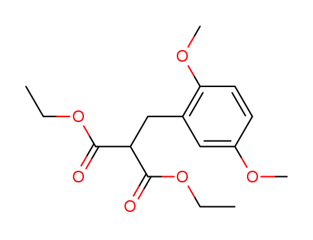 Propanedioic acid,2-[(2,5-dimethoxyphenyl)methyl]-, 1,3-diethyl ester