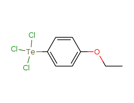 Molecular Structure of 36310-31-3 (p-ethoxyphenyltellurium(IV) trichloride)
