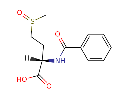 Butanoic acid, 2-(benzoylamino)-4-(methylsulfinyl)-