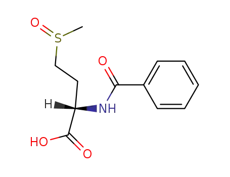 Butanoic acid, 2-(benzoylamino)-4-(methylsulfinyl)-