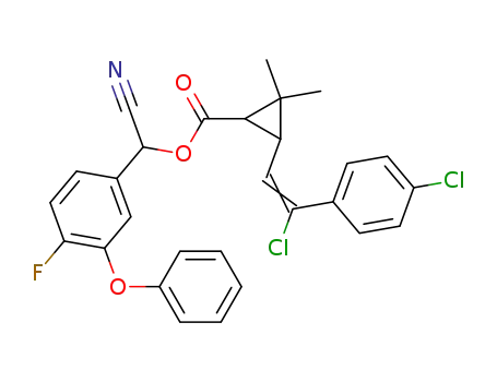 Molecular Structure of 69770-45-2 (Flumethrin)