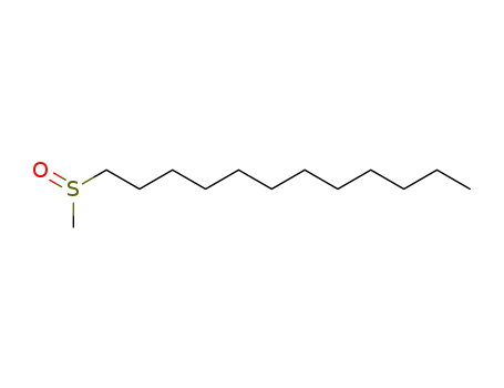 Molecular Structure of 3079-30-9 (DODECYL METHYL SULFOXIDE)