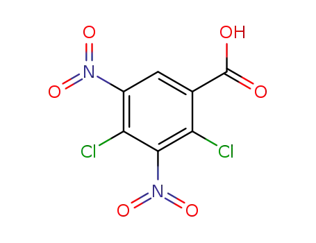 Molecular Structure of 52729-03-0 (2,4-DICHLORO-3,5-DINITROBENZOIC ACID)