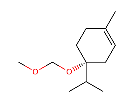 (R)-4-isopropyl-4-(methoxymethoxy)-1-methylcyclo-hex-1-ene