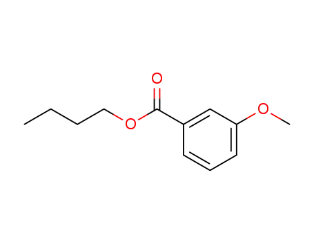 Molecular Structure of 77201-18-4 (Benzoic acid, 3-methoxy-, butyl ester)