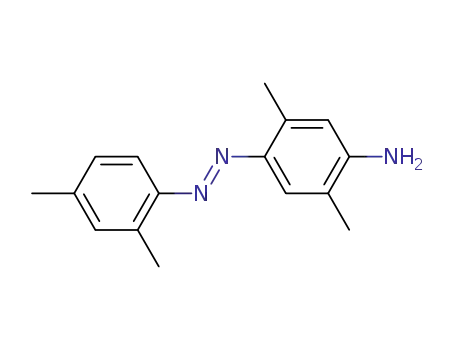 Molecular Structure of 136-21-0 (4-(2,4-xylylazo)-2,5-xylidine)
