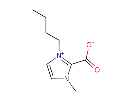 Molecular Structure of 671779-18-3 (N-methyl-N'-n-butylimidazolium-2-carboxylate)