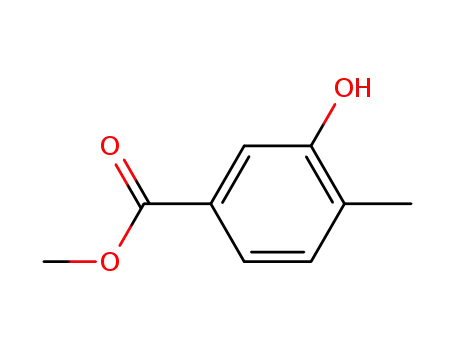 Molecular Structure of 3556-86-3 (METHYL 3-HYDROXY-4-METHYLBENZOATE)
