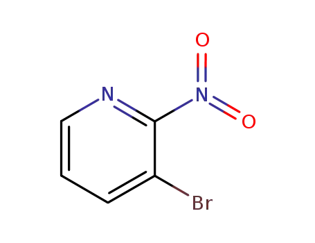 Molecular Structure of 54231-33-3 (3-BROMO-2-NITROPYRIDINE)