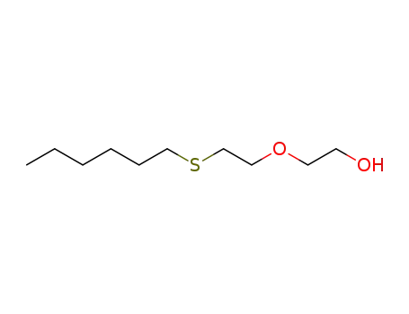 Molecular Structure of 87064-01-5 (Ethanol, 2-[2-(hexylthio)ethoxy]-)