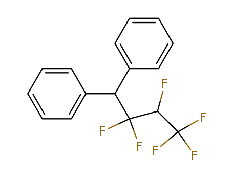 Molecular Structure of 89185-52-4 (Benzene, 1,1'-(2,2,3,4,4,4-hexafluorobutylidene)bis-)