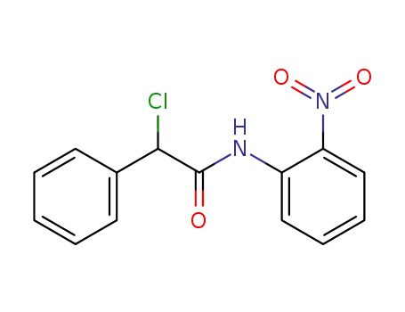 Molecular Structure of 69377-94-2 (Benzeneacetamide, a-chloro-N-(2-nitrophenyl)-)