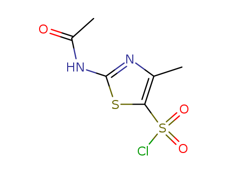 2-Acetamido-4-methyl-5-thiazolesulfonyl chloride(69812-29-9)