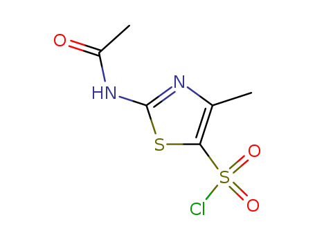 2-ACETAMIDO-4-METHYL-5-THIAZOLESULFONYL CHLORIDE(69812-29-9)