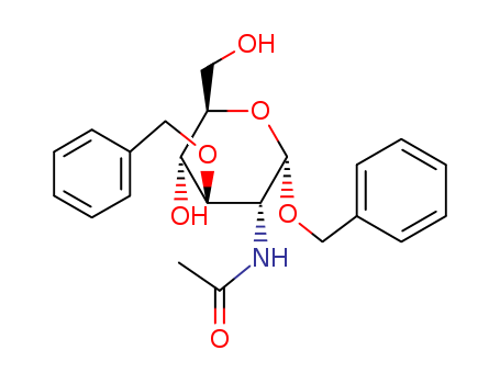 Phenylmethyl2-(acetylamino)-2-deoxy-3-O-(phenylmethyl)-α-D-Glucopyranoside
