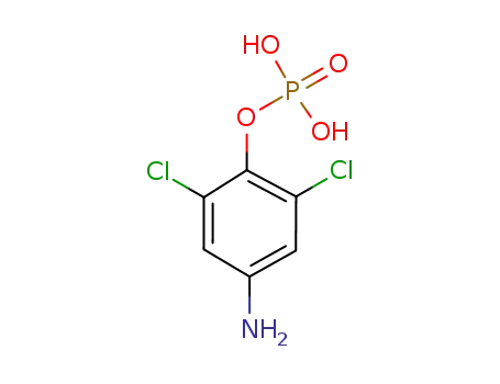 Molecular Structure of 124219-30-3 (4-amino-2,6-dichlorophenyl phosphate)