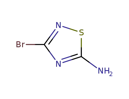 Molecular Structure of 1101173-93-6 (3-bromo-1,2,4-thiadiazol-5-amine)
