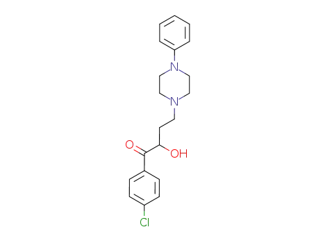 Molecular Structure of 51037-53-7 (4'-chloro-2-hydroxy-4-(4-phenylpiperazine-1-yl)butyrophenone)