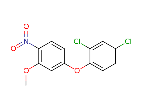 Benzene,2,4-dichloro-1-(3-methoxy-4-nitrophenoxy)-