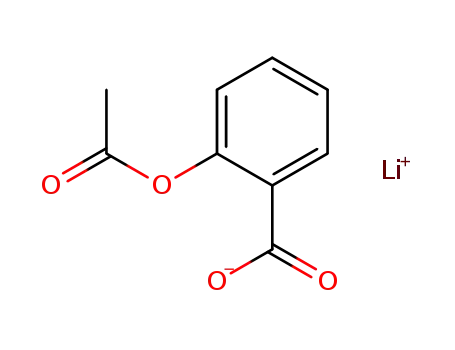 Molecular Structure of 552-98-7 (Benzoic acid,2-(acetyloxy)-, lithium salt (1:1))