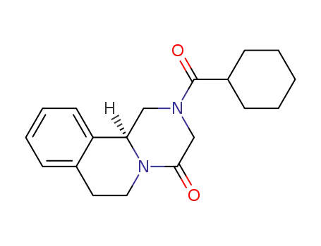 Molecular Structure of 57452-97-8 (d-Praziquantel)