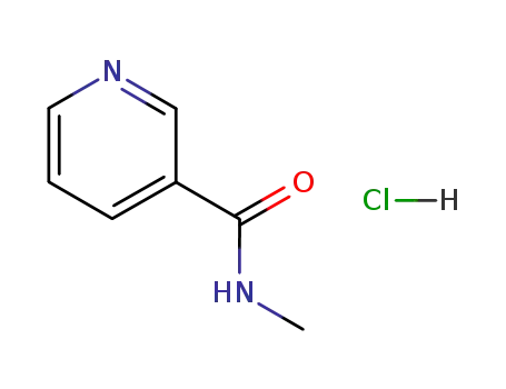 Molecular Structure of 29711-57-7 (N-methylnicotinamide hydrochloride)