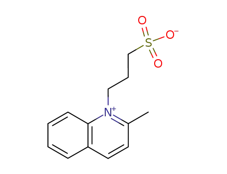 Molecular Structure of 51583-69-8 (2-Methyl-1-(3-sulphonatopropyl)quinolinium)