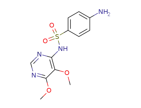 Molecular Structure of 2447-57-6 (Sulfadoxine)