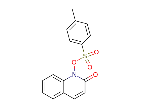 Molecular Structure of 26177-05-9 (1-(p-methylbenzenesulfonoyloxy)-2(1H)-quinolone)