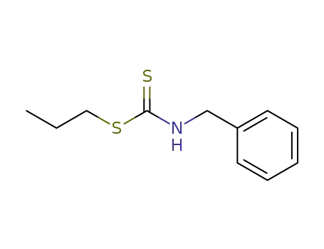 Molecular Structure of 16022-38-1 (benzyl-dithiocarbamic acid propyl ester)