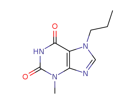 Molecular Structure of 55242-64-3 (3-Methyl-7-propylxanthine)