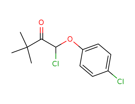 1-(4-CHLOROPHENOXY)-3,3-DIMETHYL-1-CHLORO-2-BUTANONE