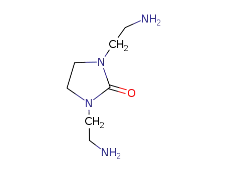 Molecular Structure of 166532-70-3 (1,3-di(2-aminoethyl)-imidazolidin-2-one)