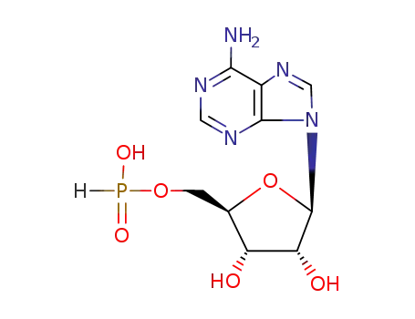 Adenosine, 5'-(hydrogen phosphonate)