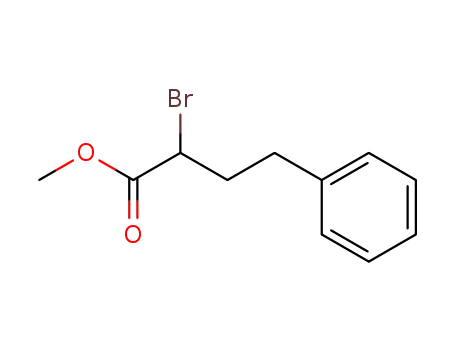 Molecular Structure of 16503-47-2 (BENZENEBUTANOIC ACID,A-BROMO-,METHYL ESTER)