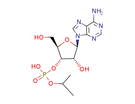 Molecular Structure of 52278-64-5 (monoisopropyl adenosine 3'-monophosphate)