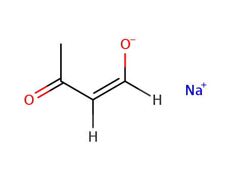 Molecular Structure of 42731-40-8 (3-oxo-butyraldehyde; sodium (<i>Z</i>)-1-enolate)