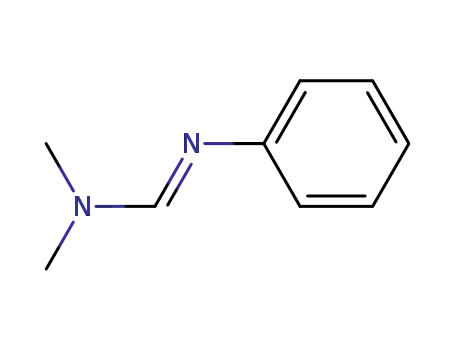 Molecular Structure of 56687-95-7 (Methanimidamide, N,N-dimethyl-N'-phenyl-, (1E)-)