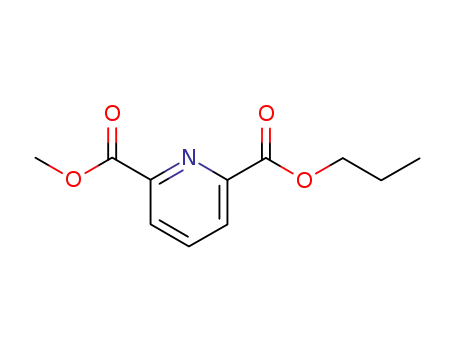 Molecular Structure of 166405-27-2 (methyl propylpyridine-2,6-dicarboxylate)
