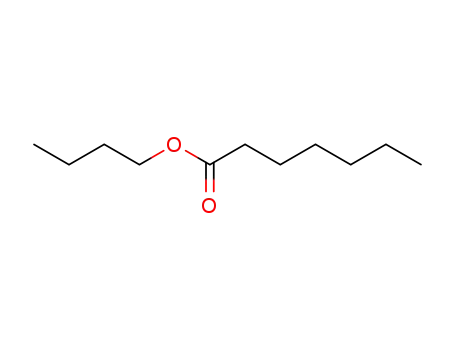 Molecular Structure of 5454-28-4 (Butyl Heptanoate)