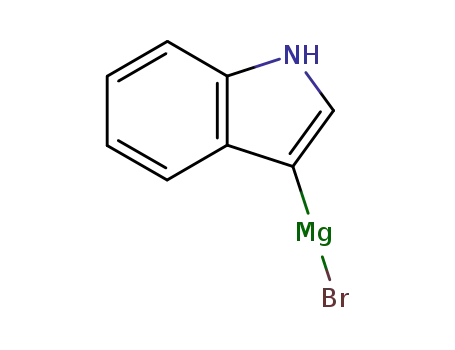 Molecular Structure of 7058-69-7 (Magnesium, bromo-1H-indol-3-yl-)