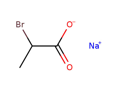 Molecular Structure of 56985-74-1 (sodium 2-bromopropionate)